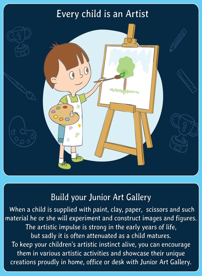 Funvention DIY Junior Art Gallery Paint Art & Craft Kit, Construction Activity Toys for Kids 3+ Years, Fun Learning Educational Best Birthday Gift - Image 4